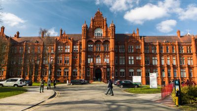 The Peel Building on a sunny day