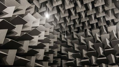 Photo of the Anechoic chamber
