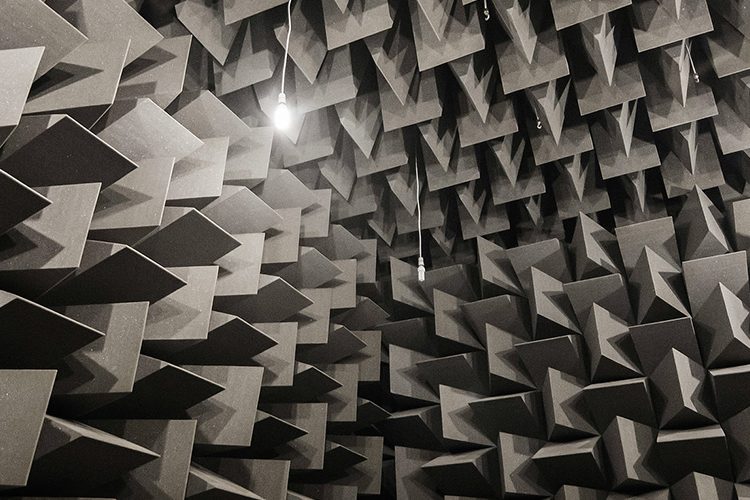 Photo of the Anechoic chamber