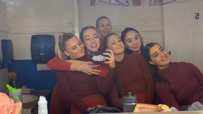 Photo of Wang with her dance crew