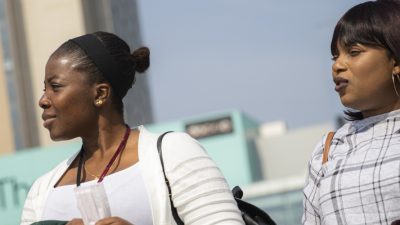 Aisha at the University of Salford MediaCityUK campus