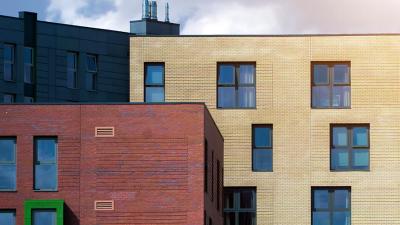 The top of University of Salford student accommodations