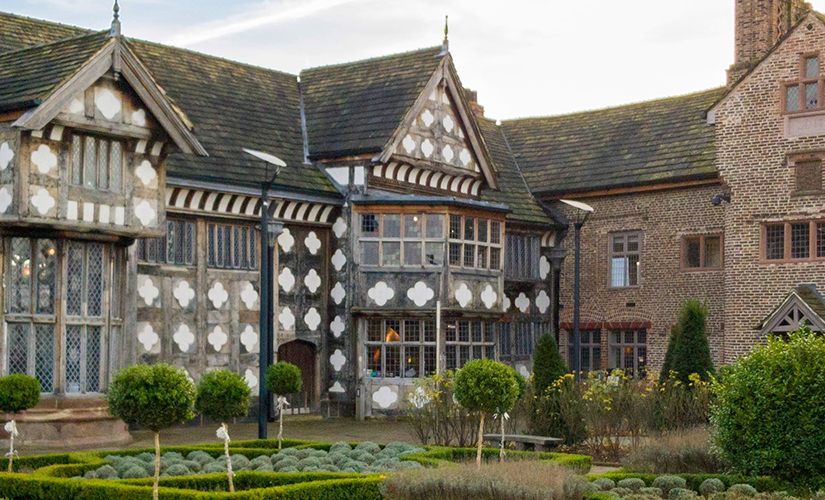 Ordsall Hall in Salford, Greater Manchester, UK