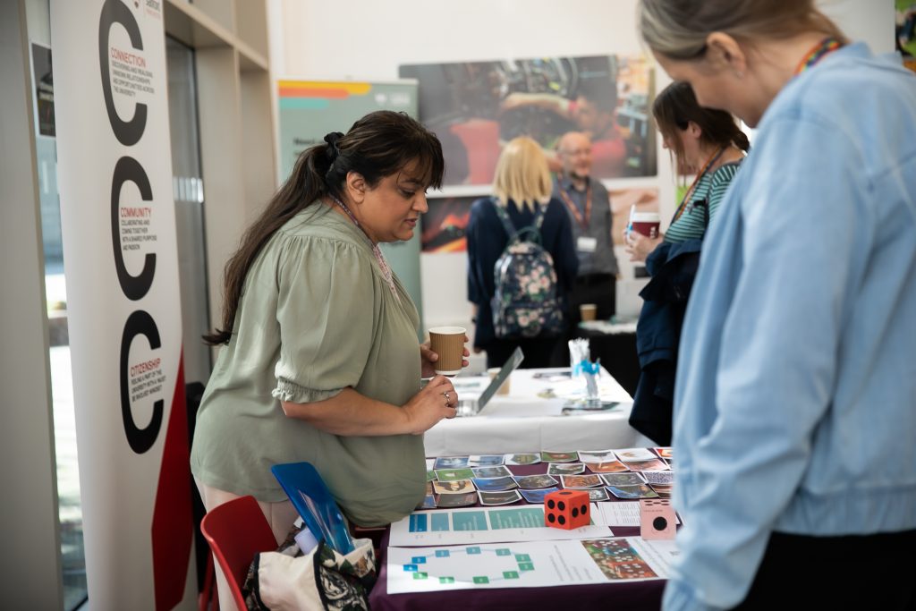 A careers event held at the University of Salford 
