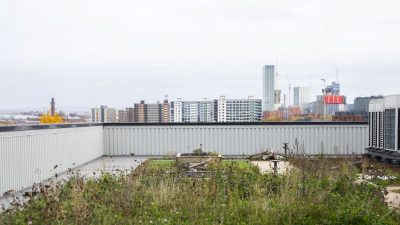 Green roof on the Lady Hale Building