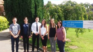 Arthritis Research UK 2016 Interns 