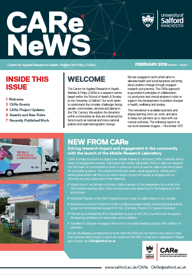 A New Look For The Care Newsletter Research Blog