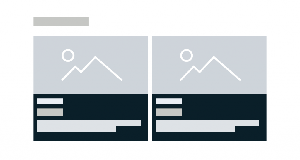 Skeleton of Paragraph Type Two Column Promo